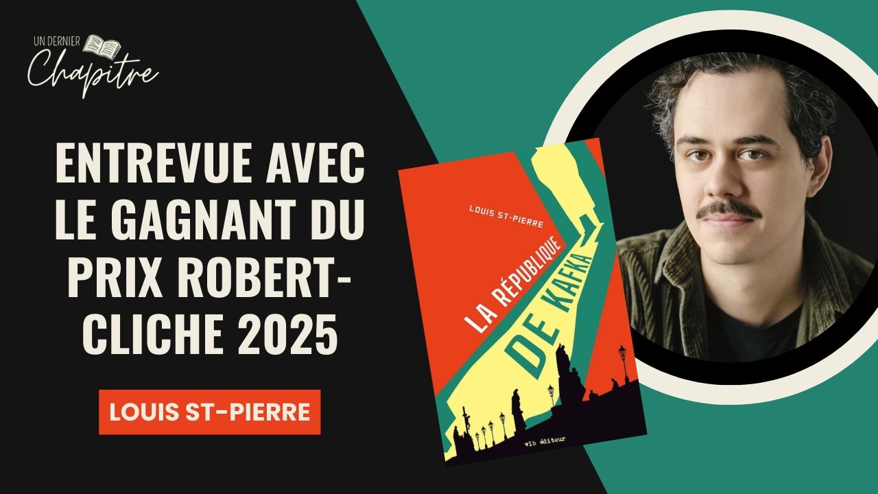 Le gagnant du prix Robert-Cliche 2025 nous explique son premier roman