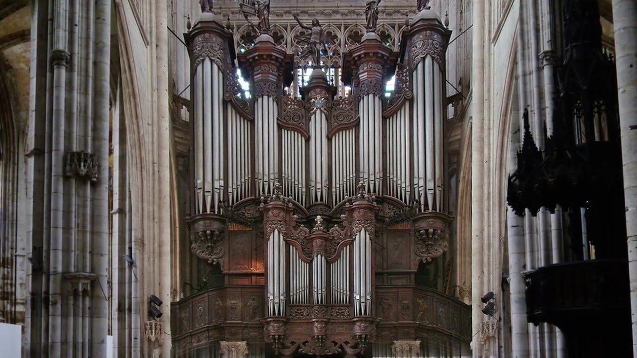 IMPROVISATION - Thierry Mechler on the Cavaillé-Coll organ from Saint Ouen in Rouen