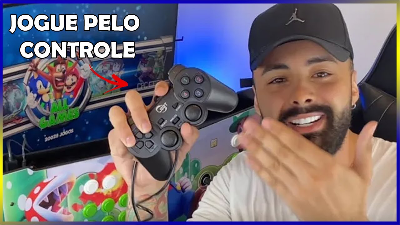 COMO CONFIGURAR UM CONTROLE USB NO FLIPERAMA PORTÁTIL- MAYA GAMES