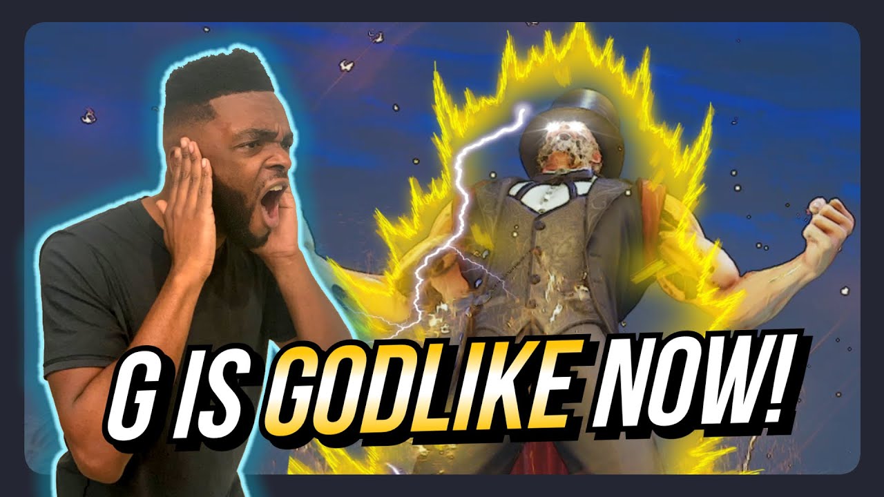 THEY MADE G GODLIKE!!! (SF5 DEFINITIVE EDITION PATCH)