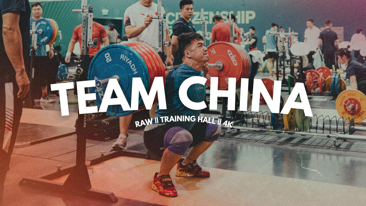 Team China Moving in Silence || RAW TRAINING ASMR @ 2023 World Championships