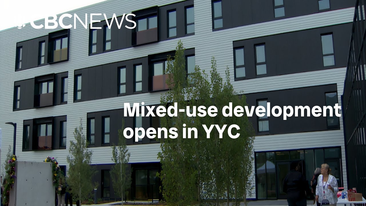 New 'European' style mixed-use development opens in Calgary