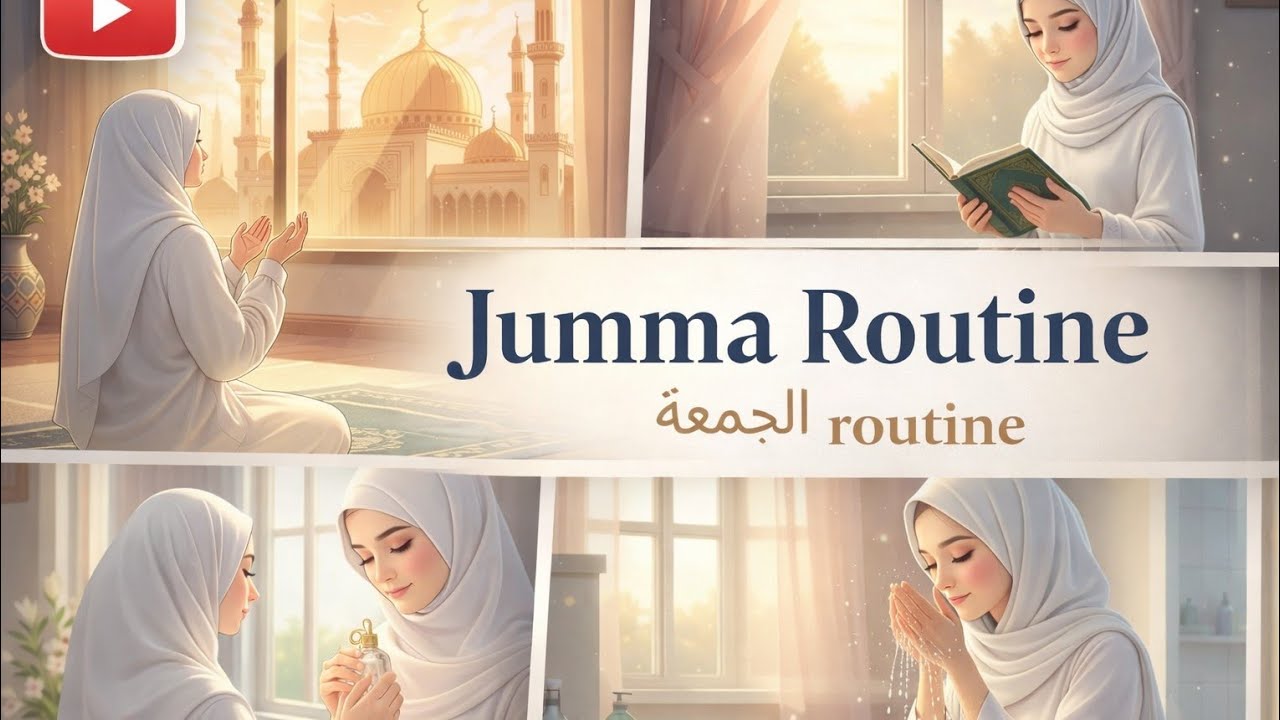 My Jumma Routine | A Blessed Friday Routine 🌙| #Noor -E-Quran 