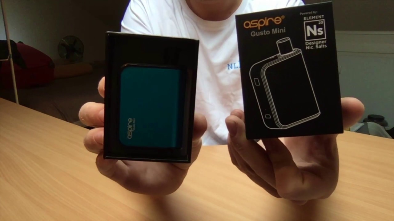 Aspire Gusto Mini Uitleg Video Nederlands