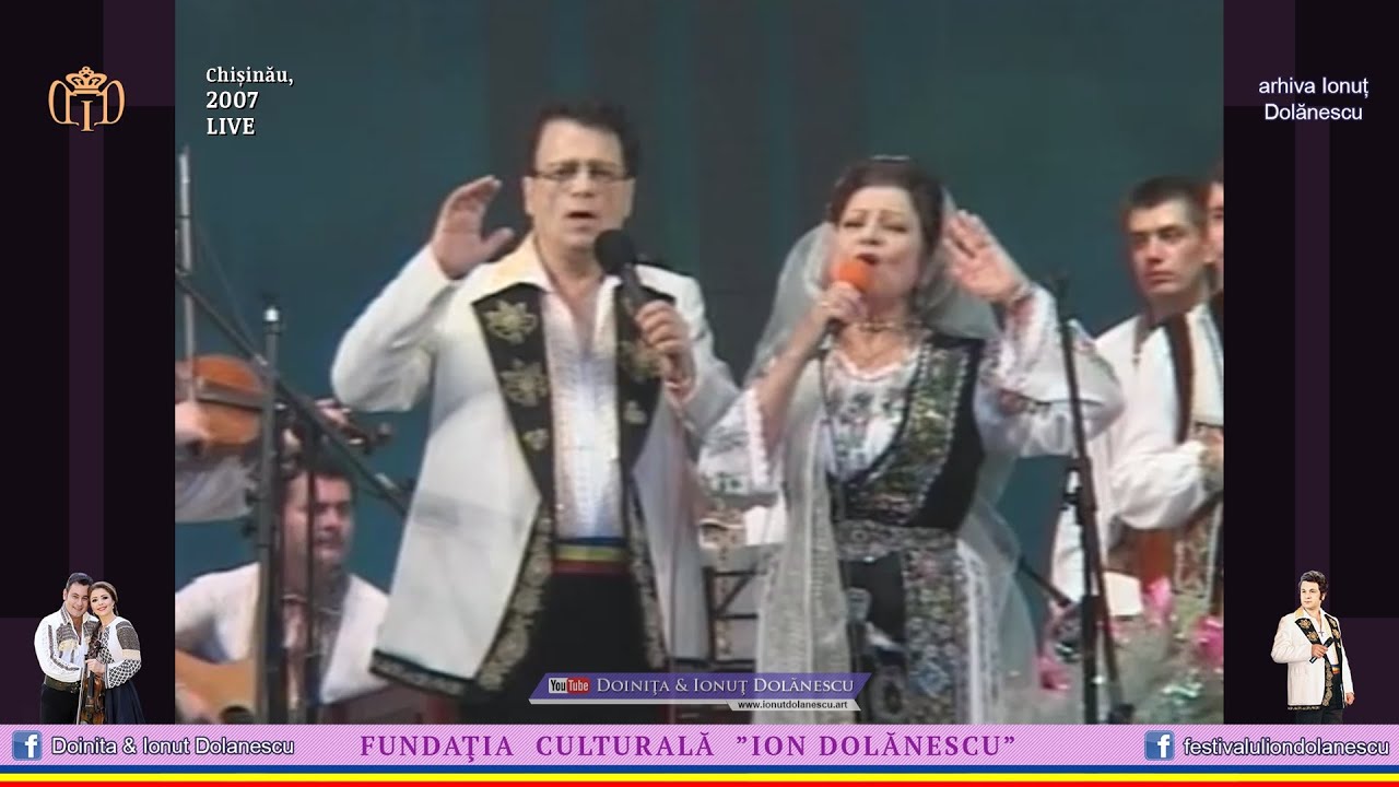 Ion Dolănescu și Maria Ciobanu în concert la Chișinău 2007 I LIVE
