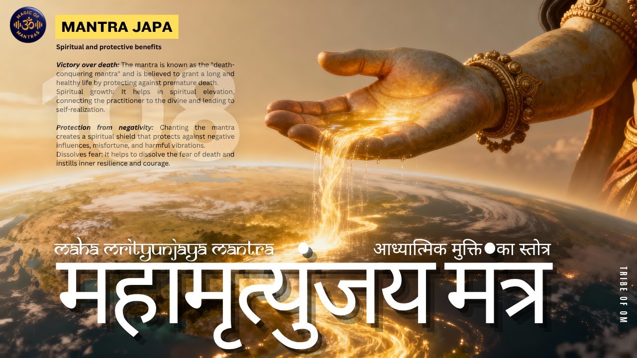 Maha Mrityunjaya Mantra (108 times) | महामृत्युंजय मंत्र - for Healing & Well-Being | Tribe of OM