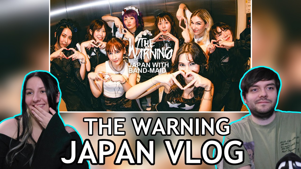 React to The Warning Vlog - In Japan with Band-Maid