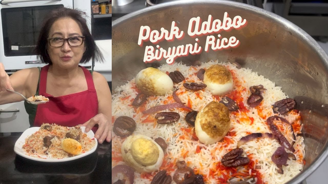 Pork Adobo Biryani Rice