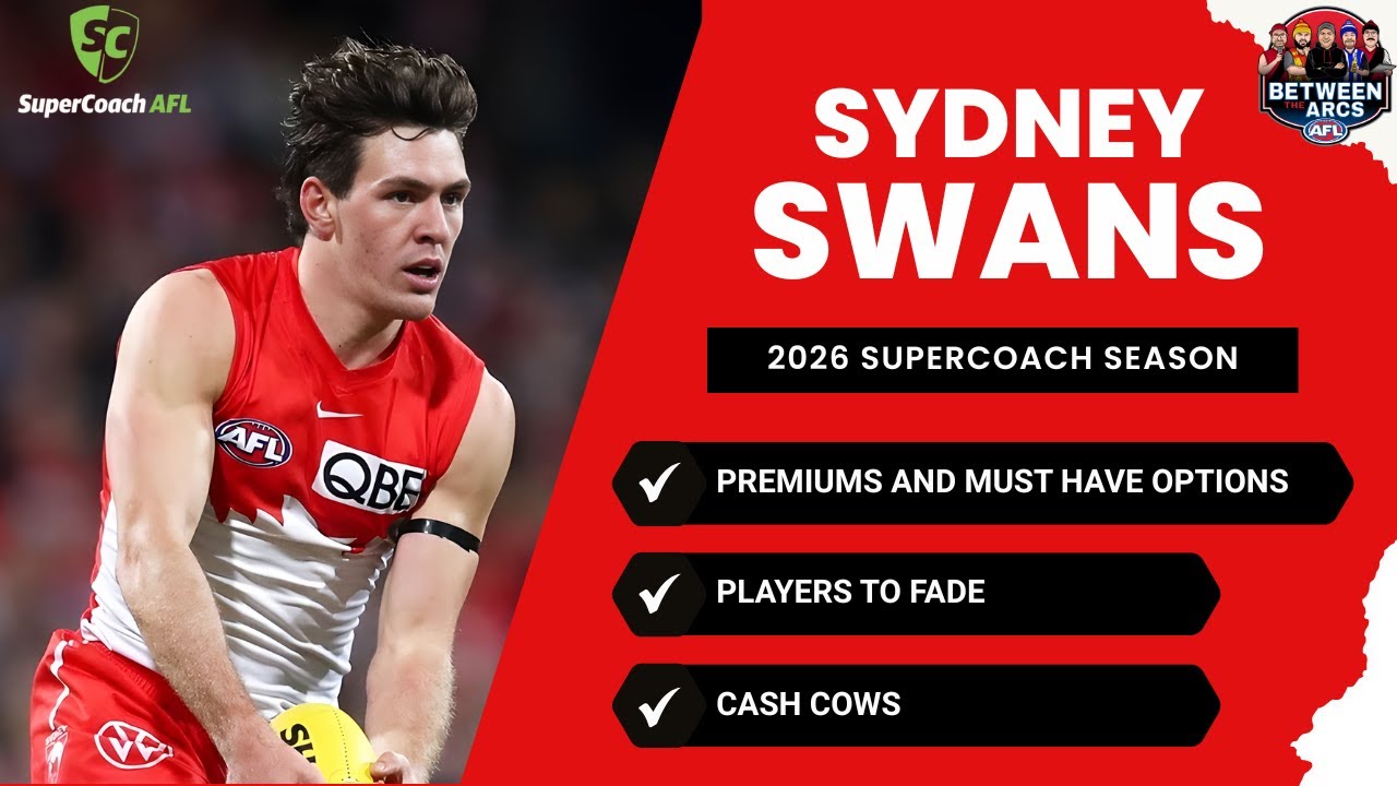 AFL SuperCoach 2026 | Сидней Суонс | Предварительный обзор сезона