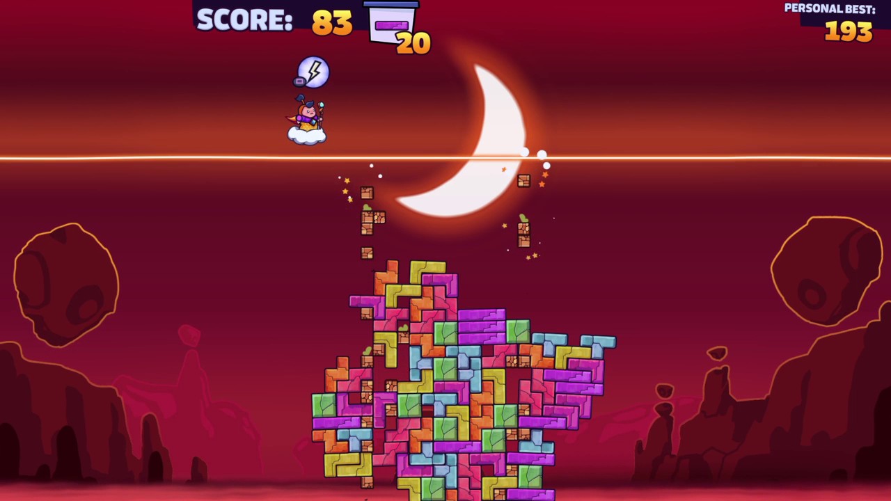 Tricky Towers - new global record for Endless Puzzle mode!