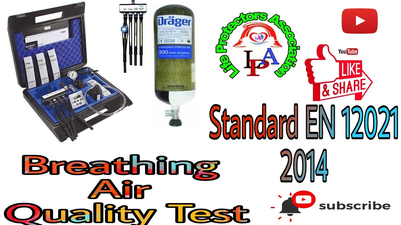 Are you doing air quality check of compressor used for SCBA set used by firefighters