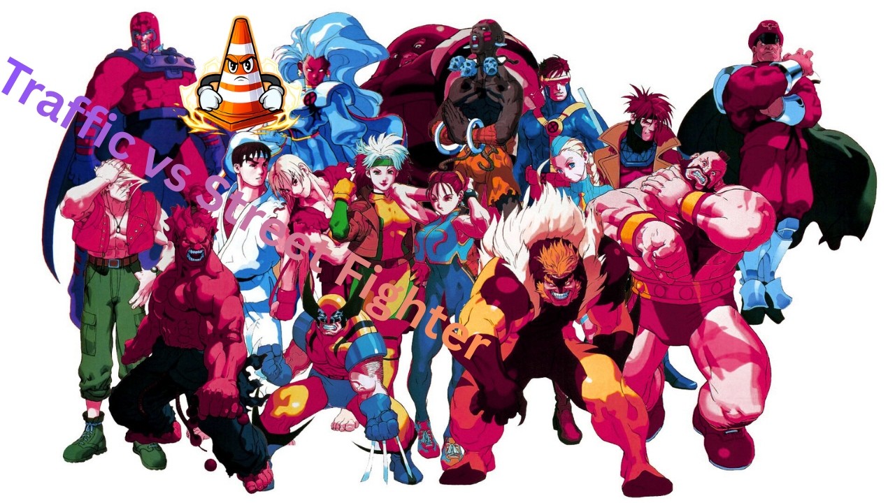 Traffic vs da_rexall_g in Xmen vs Street Fighter.