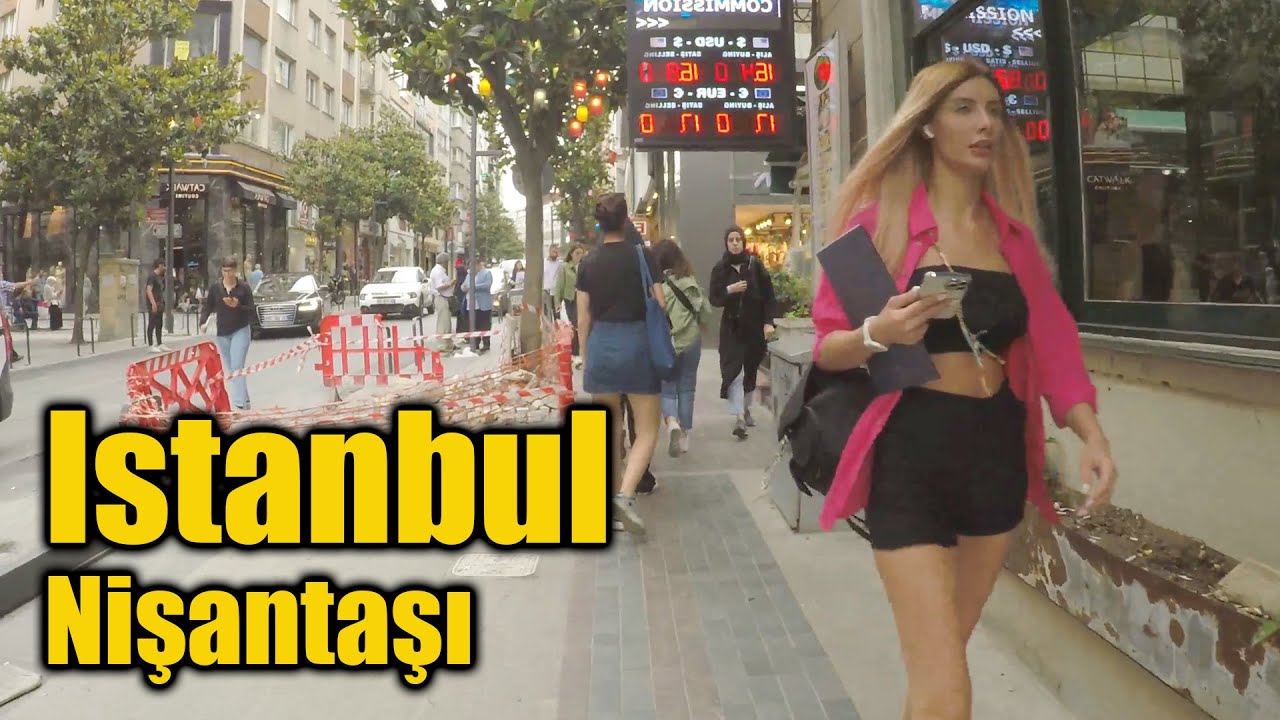 Istanbul 2022 - 7 Jun - Nishantashi Walking Tour 4k