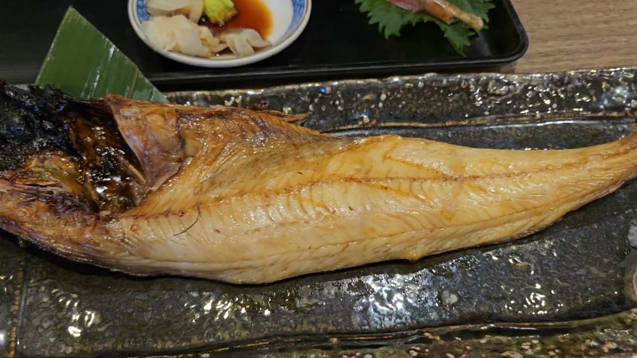 삿포로 오이소 니조시장, 아침에 카이센동, 임연수구이, 또 먹고싶다