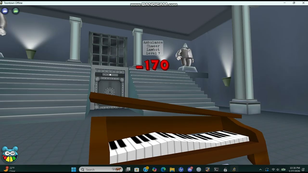 Toontown Offline - Flippy Solo's A 3 Story Lawbot Building