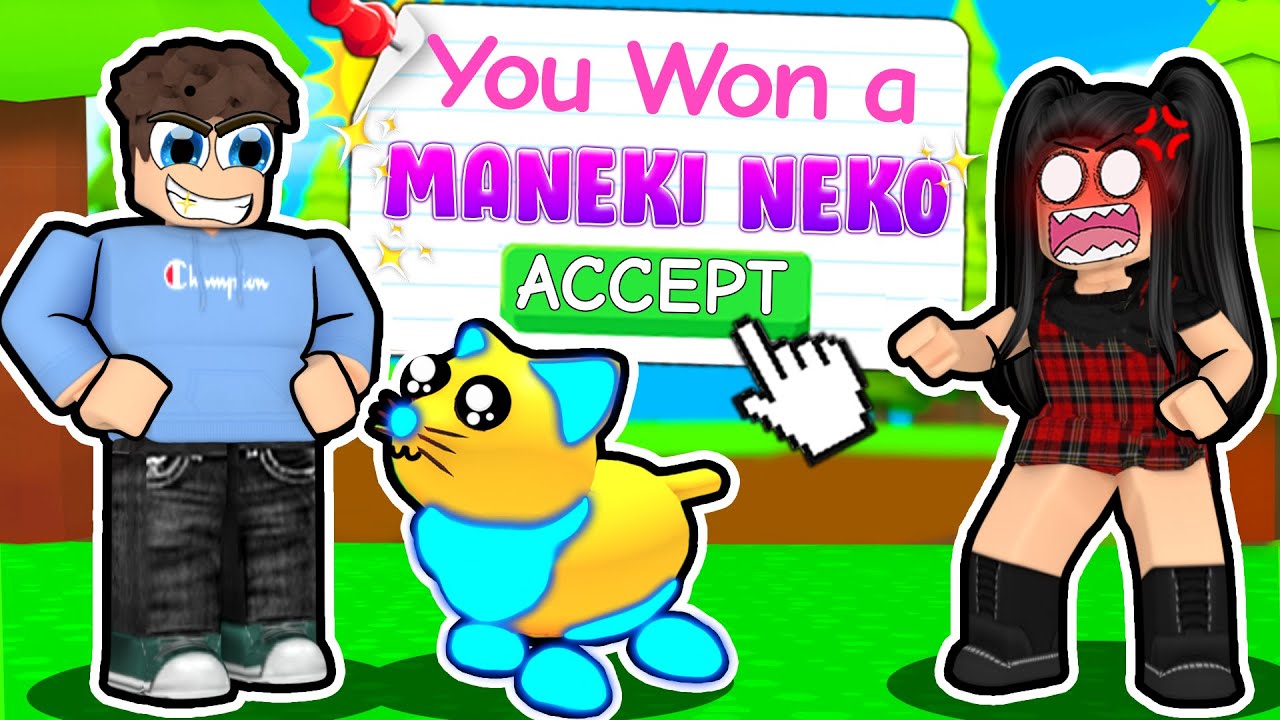 How I BEAT a Scammers RIGGED GAME In Adopt Me!