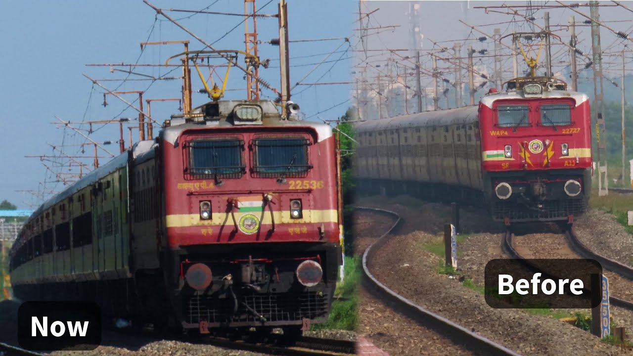 Chennai-Tirupati Sapthagiri express new era LHB vs ICF  days | Indian railways