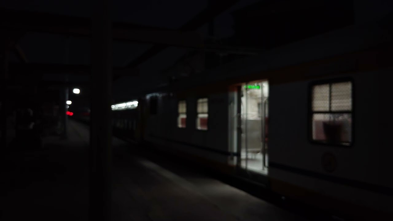 Cinematic shot with announcement