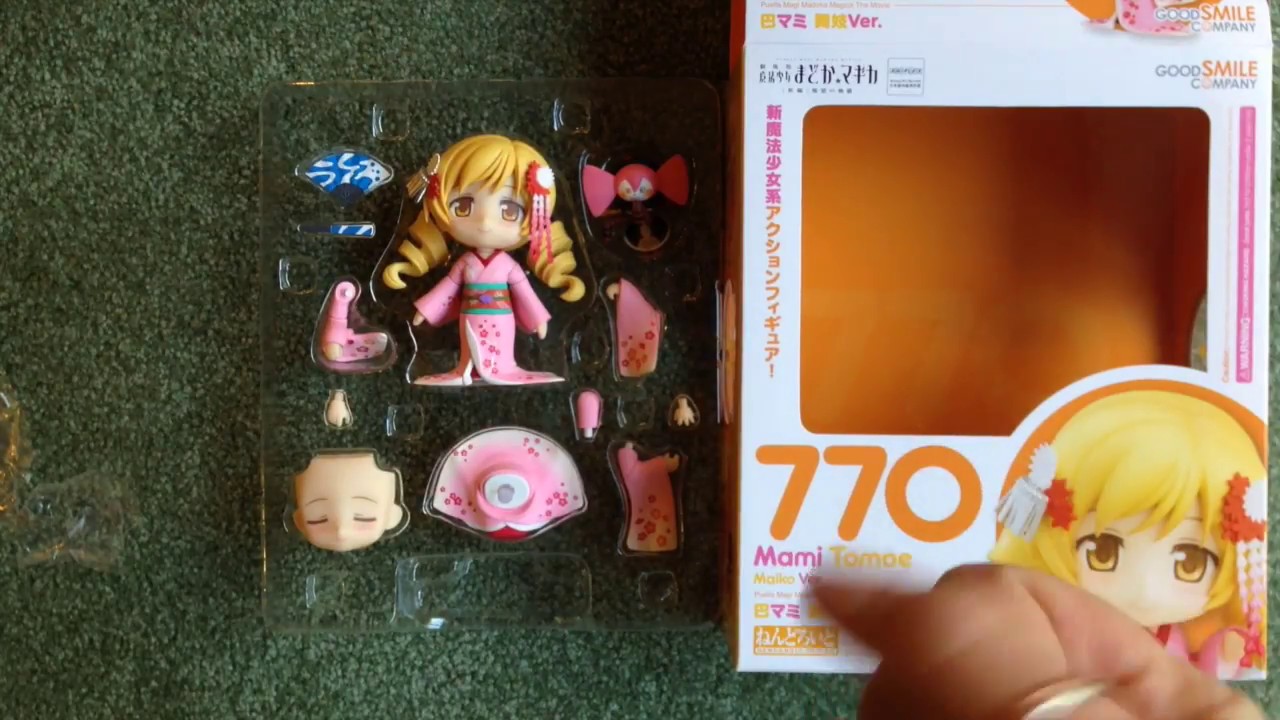 Mami Tomoe Maiko ver. Nendoroid 770 Unboxing & Review