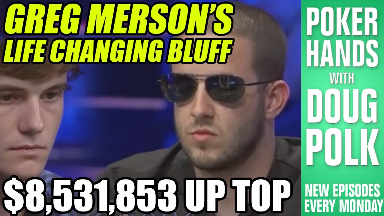 Poker Hands - Greg Merson's Bold Play at the WSOP Main Event