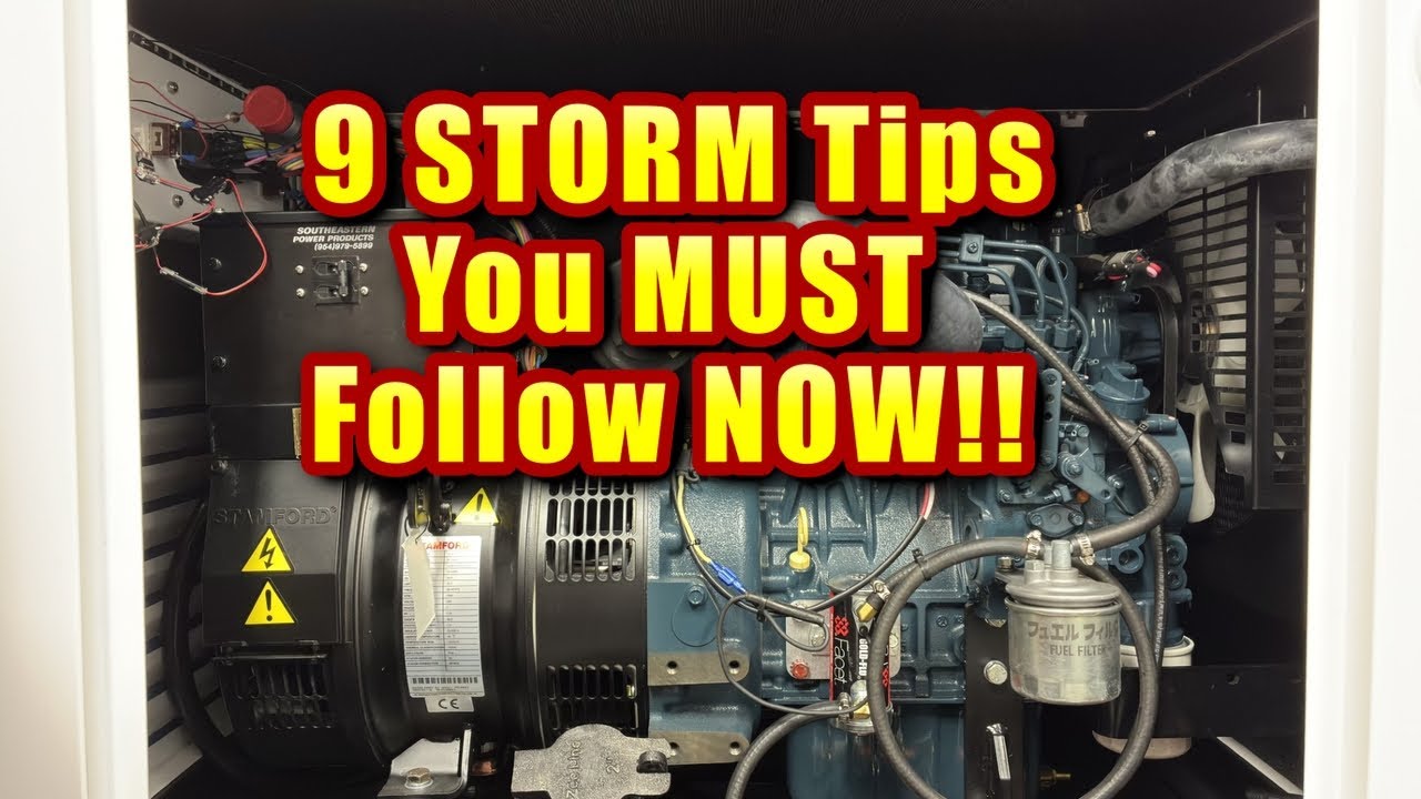 9 Things you MUST DO NOW Before the Ice Storm Hits and You Run Out of Time!