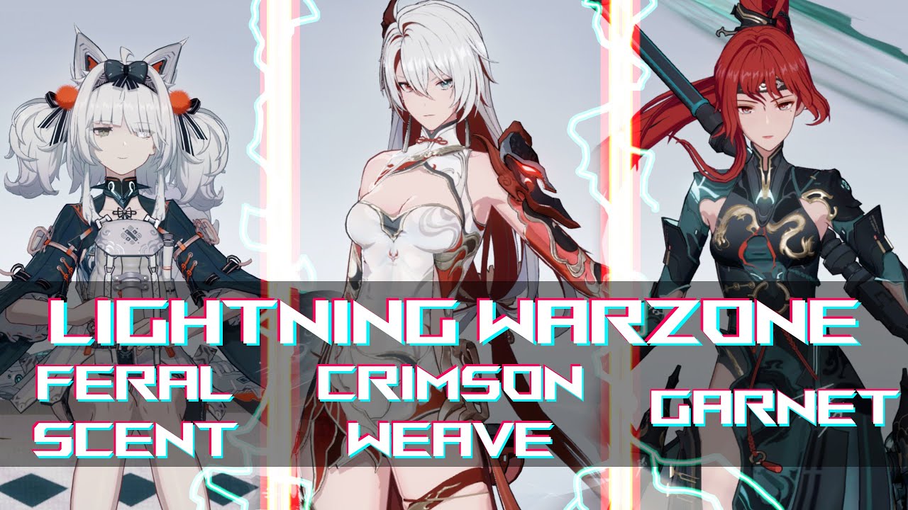 Punishing Gray Raven: SSS+ Lightning Warzone Demonstration ft. New Skins
