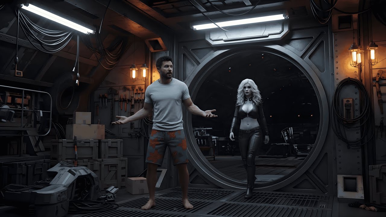 Er schrieb seiner unberührbaren Alien-Chefin — Minuten später stand sie vor seiner Tür | HFY Sci-Fi