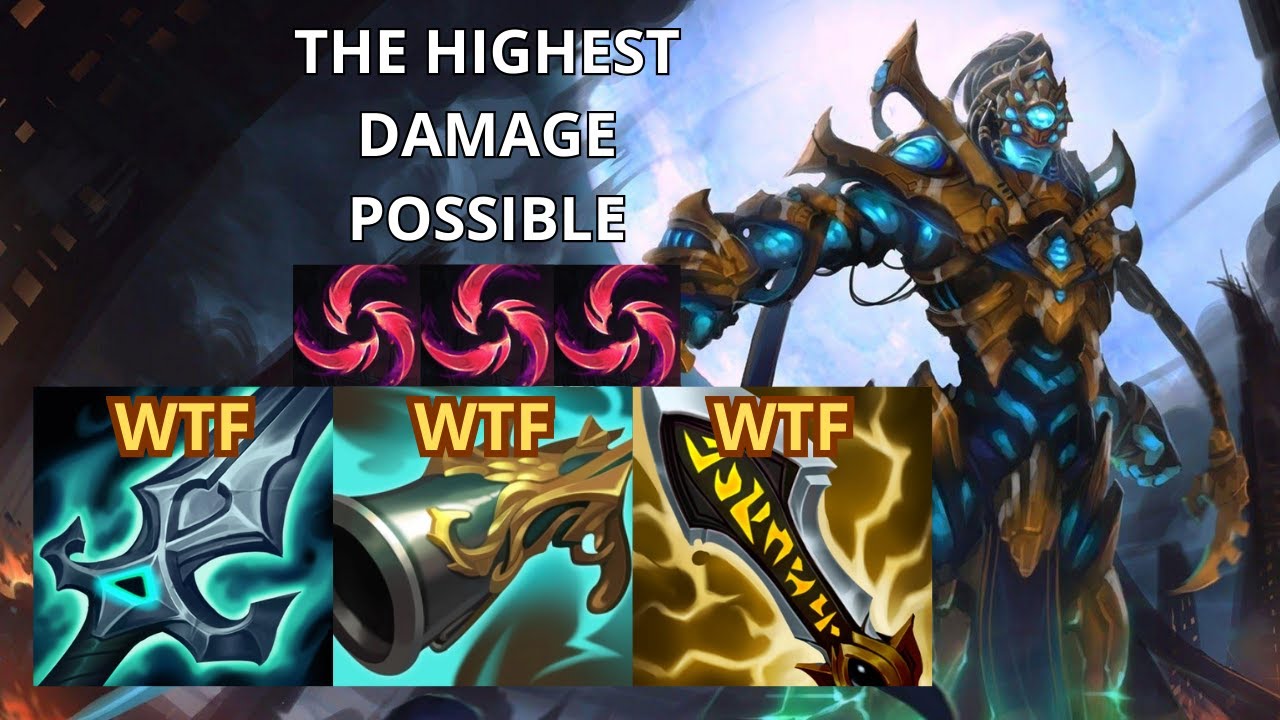 MASTER YI HIGHEST DAMAGE POSSIBLE