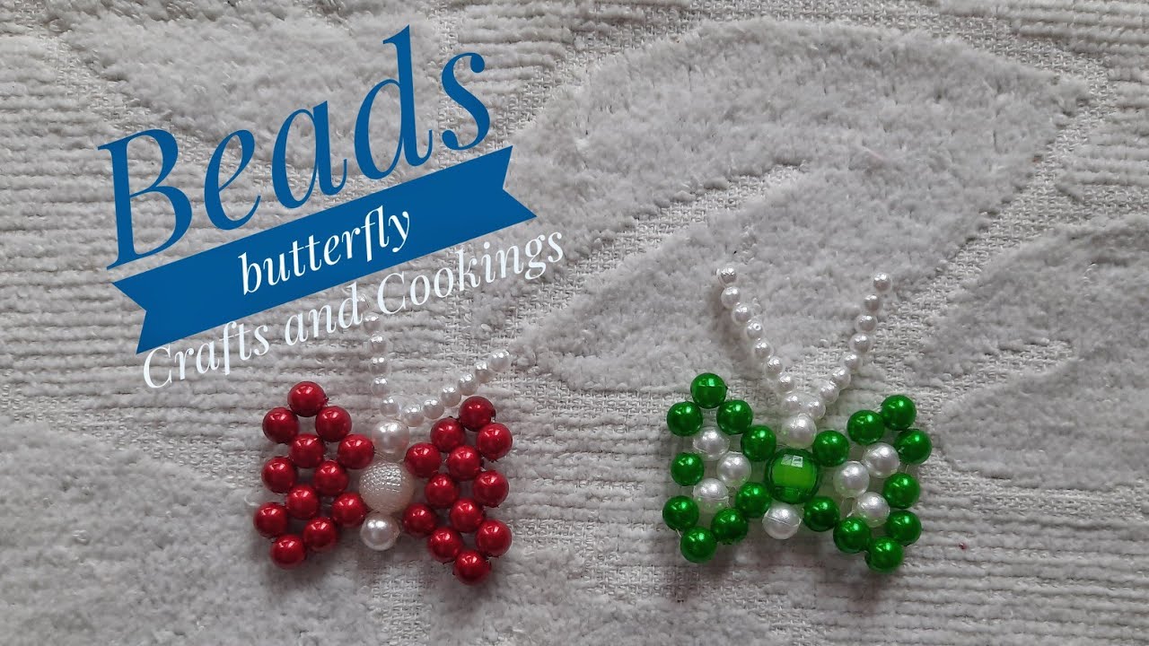 DIY Beaded butterfly / Butterfly keychain