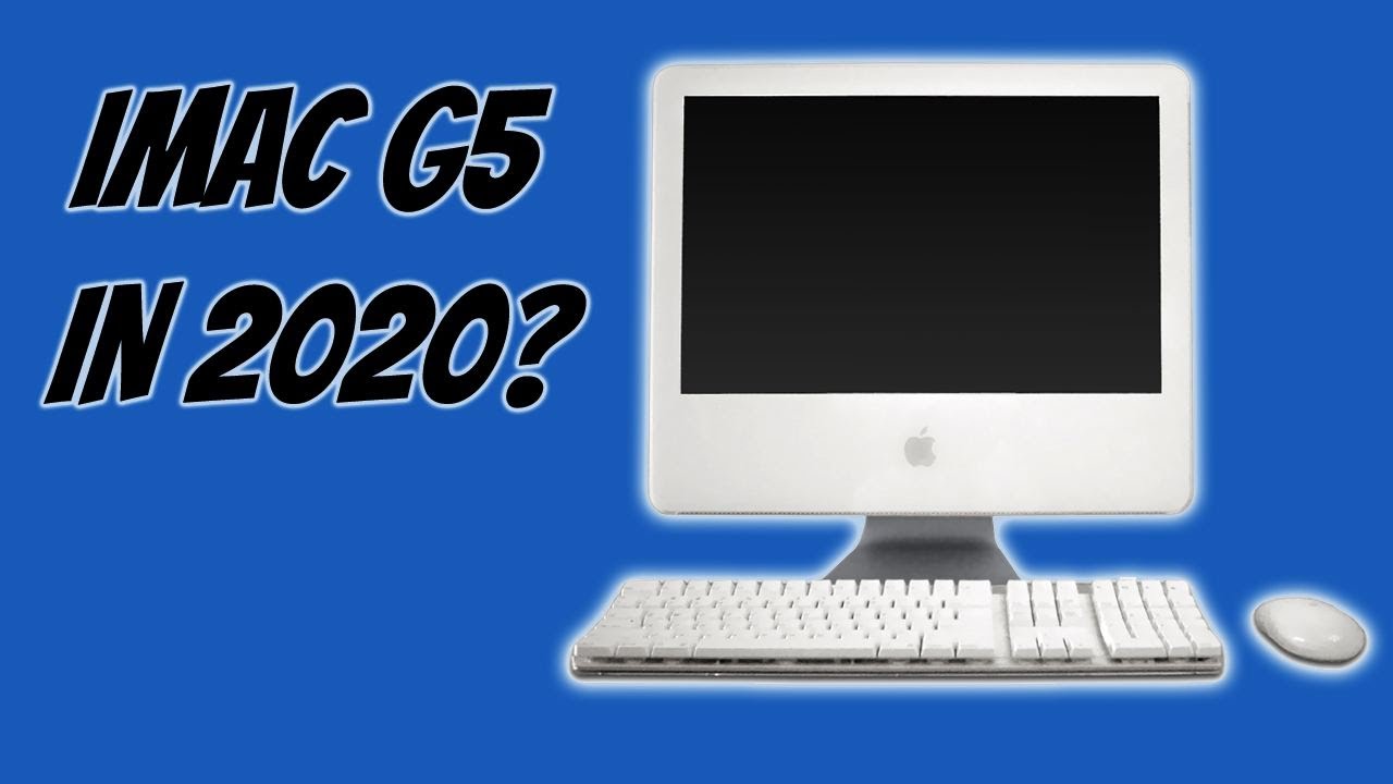 20 Things You Can Do With An iMac G5 In 2020!