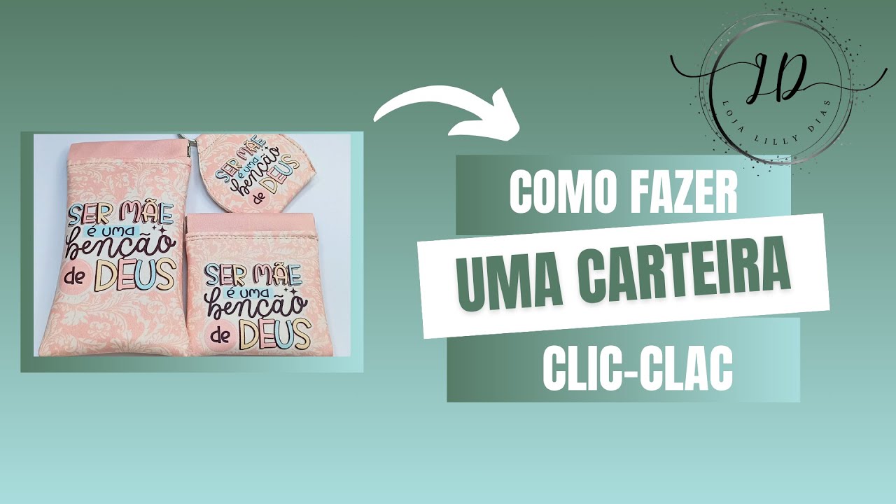 Carteira clic-clac.