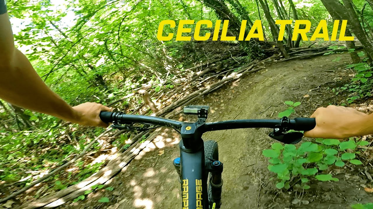 Cecilia Trail - Sentieri single track Monte Battaglia Mtb GoPro