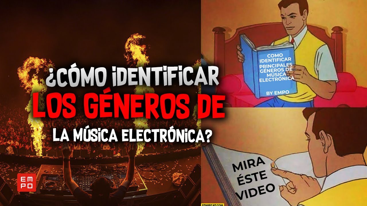 ¿Cómo IDENTIFICAR GÉNEROS de música electrónica?