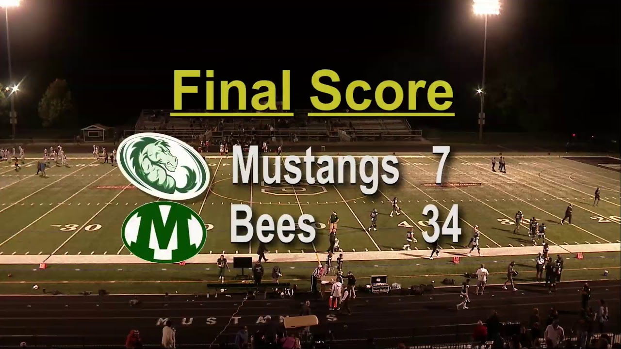 9/11/20 Mustang Football vs Medina Bees