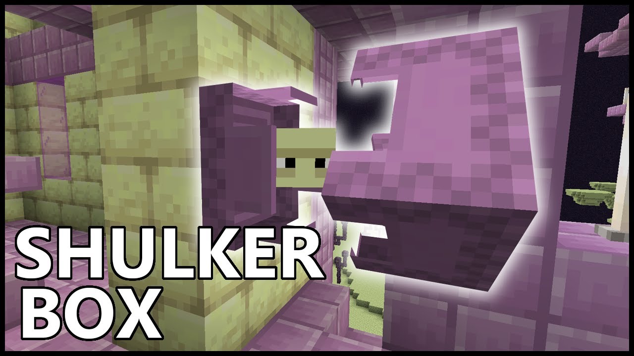 How To Get A SHULKER BOXES In Minecraft