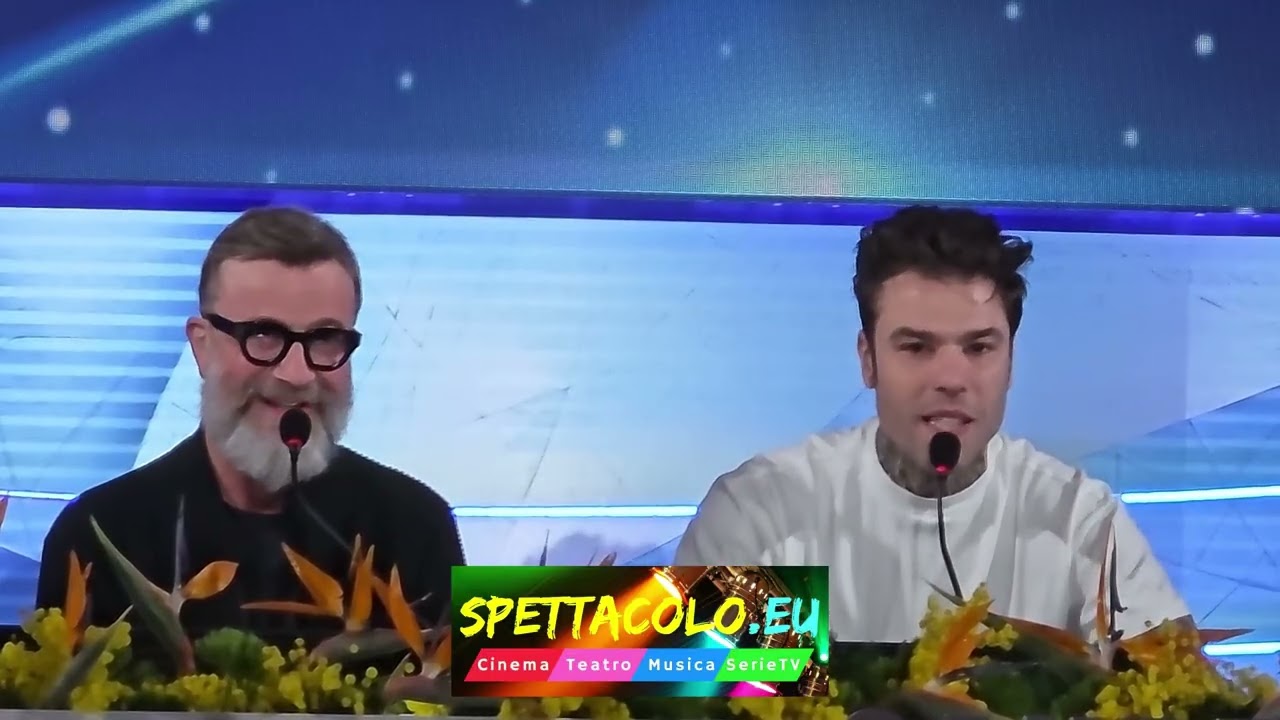Sanremo 2026, Fedez e Marco Masini conferenza stampa integrale