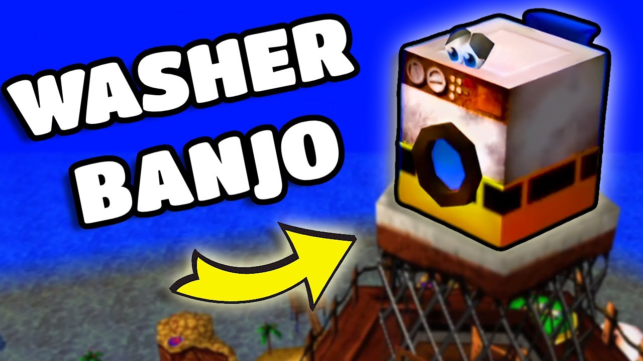 Can You Beat Banjo Kazooie As A Washing Machine?