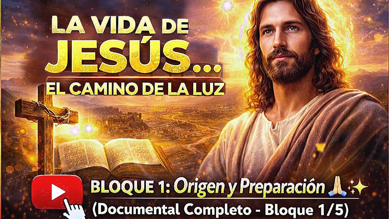 LA VIDA DE JESÚS: El Origen y los Años de Preparación (Documental Completo - Bloque 1)