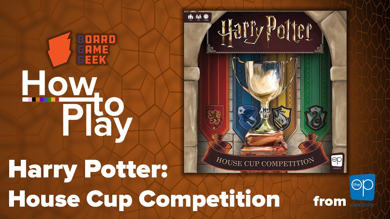 Harry Potter: House Cup Competition - BGG How to Play