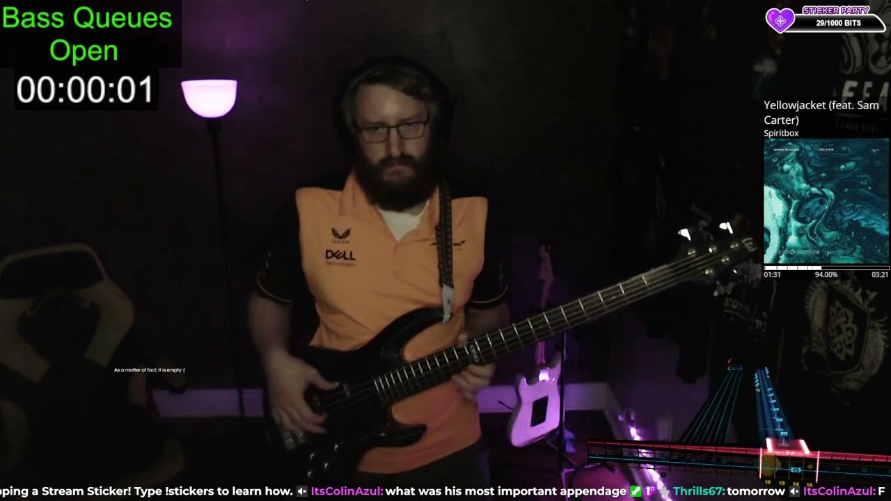 (BASS COVER) Spiritbox - Yellowjacket w/ RS2014
