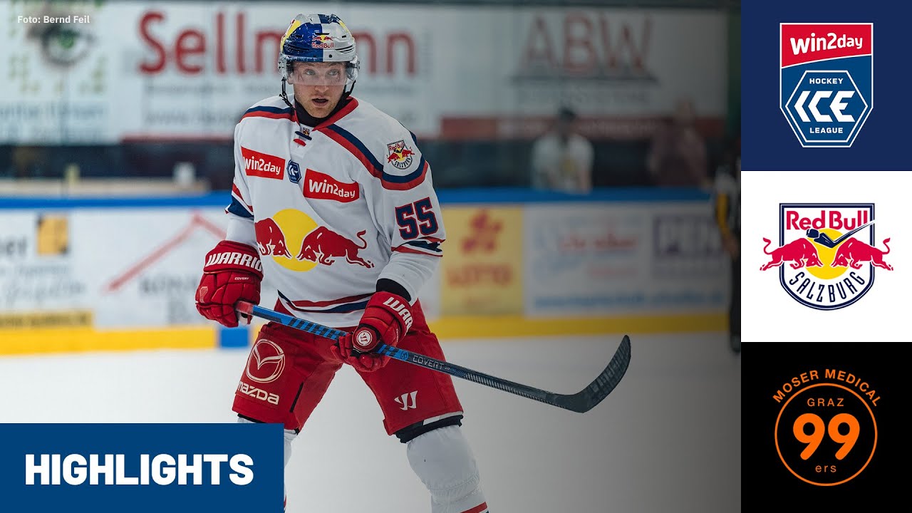 ICE: EC Red Bull Salzburg vs. Moser Medical Graz99ers | Highlights