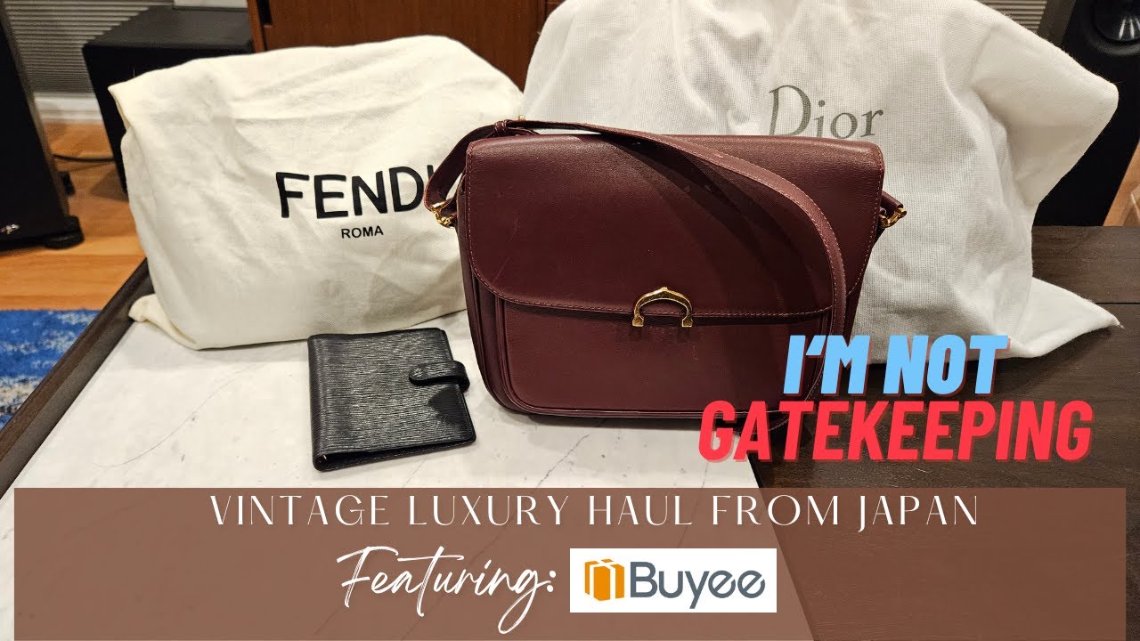 How to Buy Preloved Luxury From Japan | Japanese Vintage Luxury Haul Unboxing | Ft. Buyee