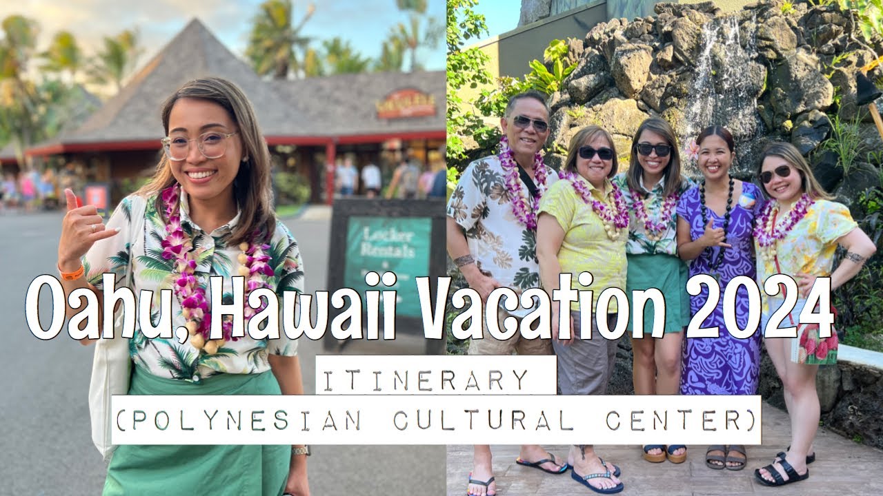 OAHU, HAWAII VACATION Part 1 - WAIKIKI BEACH AND POLYNESIAN CULTURAL CENTER (SUPER AMBASSADOR)