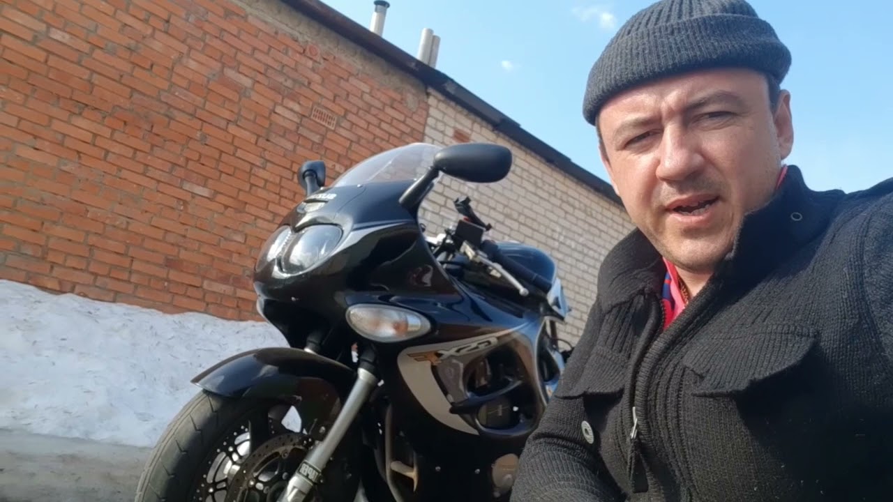 Замена масла, фильтров масляный и воздушный на suzuki GSX600F katana