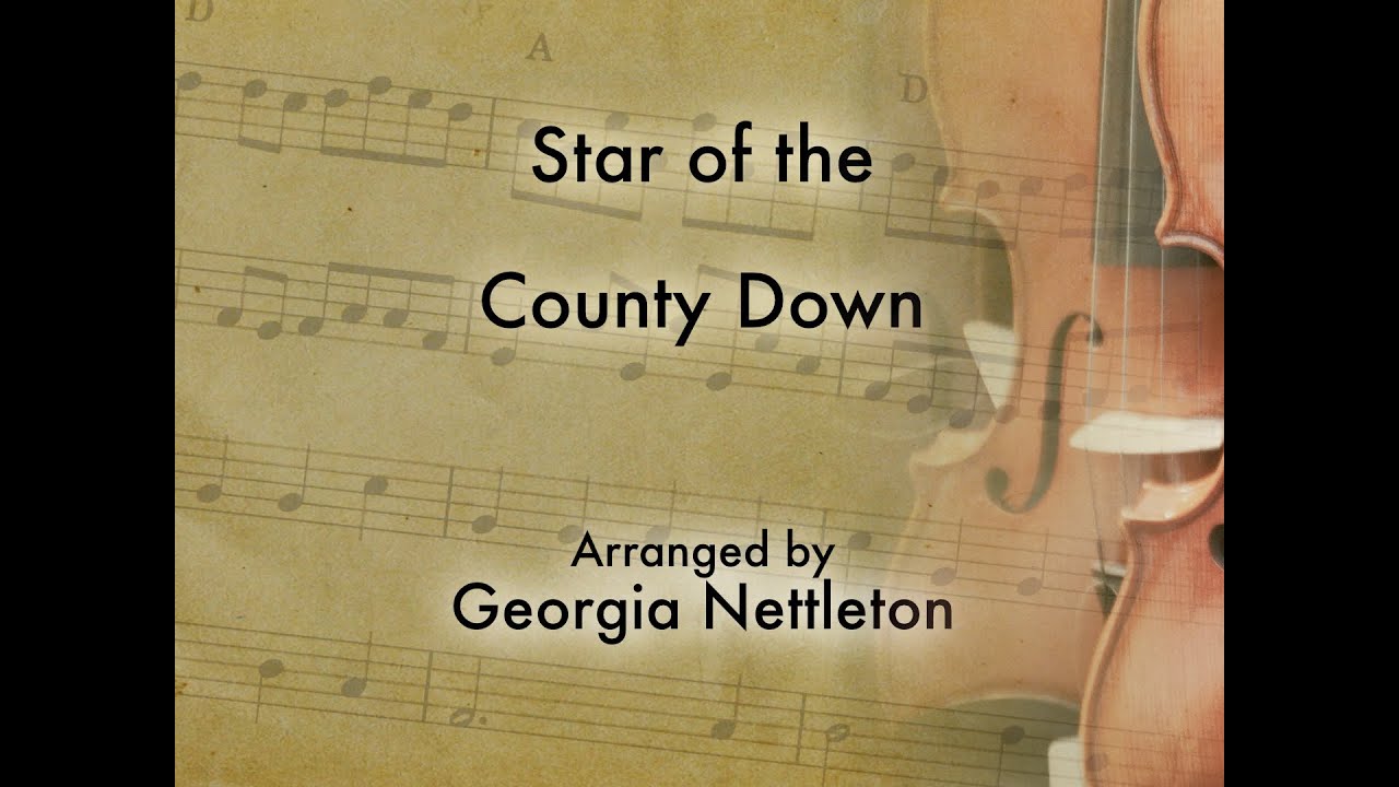 Star of the County Down - instrumental harmony arrangement with sheet music