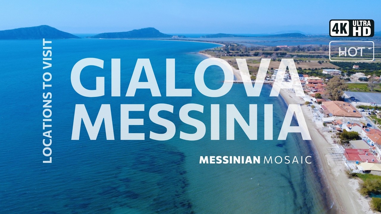 Gialova Messinia Drone Tour | Navarino Bay 4K Aerial Views & Luxury Homes in Peloponnese