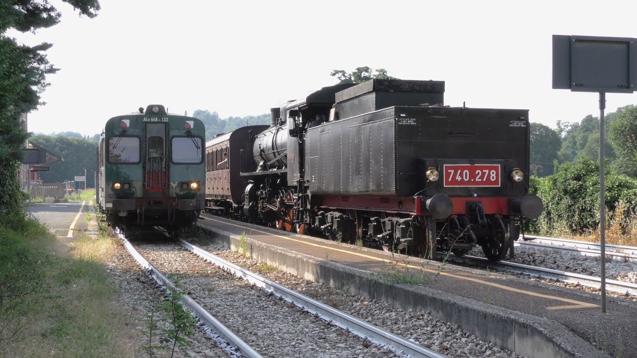 2018-07-01 La 740 278 da Pisogne a Rovato con il Sebino Express 2/2