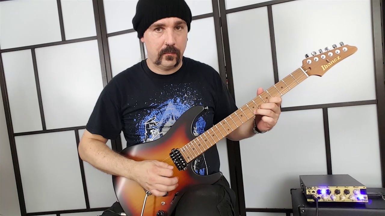 J&ouml;rn Langenfeld / Ibanez AZ2402 & DV Mark Micro 50 CMT (Playthrough Video)