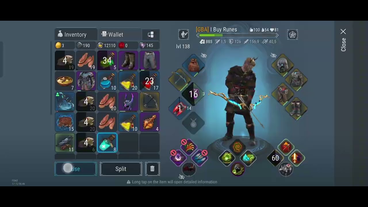 PvP Frostborn : 3Legends Set In 2 Mins