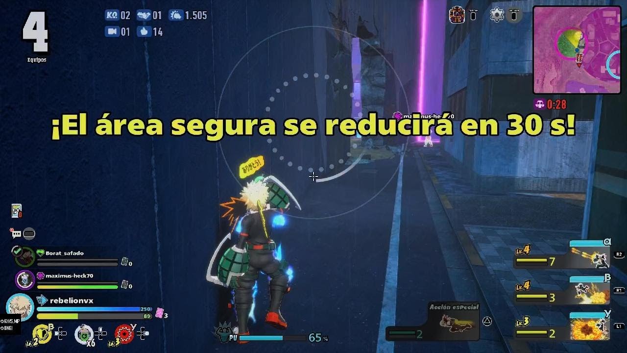 My hero academia en linea bakugo